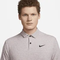 Nike Dri-FIT Tour мужские для гольфа Polo цвет коричневый
