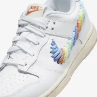 Nike Dunk Low SE Little дитячі Кросівки колір білий