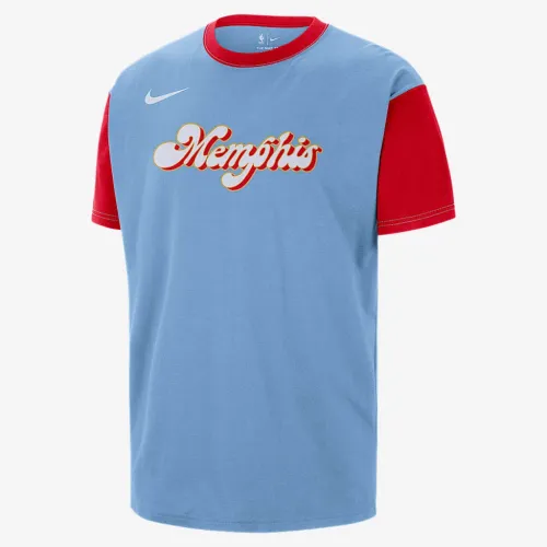 Memphis Grizzlies Courtside City Edition чоловічі Nike NBA футболка блакитний