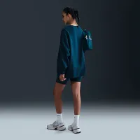 Nike Sportswear Essential женская оверсайз Long-Sleeve футболка синий