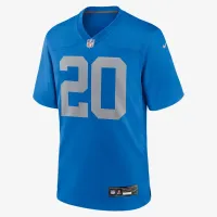 Barry Sanders Detroit Lions чоловічі Nike NFL Game Football Jersey блакитний