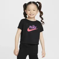 Nike New Impressions Toddler Heart Graphic футболка колір чорний
