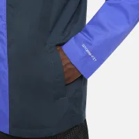 Nike Sportswear Windpuffer Big детские (для мальчиков) Storm-FIT Loose Water-Resistant Hip-Length Hooded Куртка синий