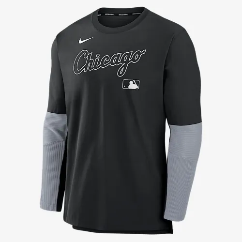 Chicago колір білий Sox Authentic Collection Player чоловічі Nike Dri-FIT MLB Pullover світшот колір чорний