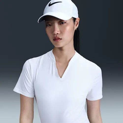 Nike Tour женская Dri-FIT Short-Sleeve Blade для гольфа Polo цвет белый