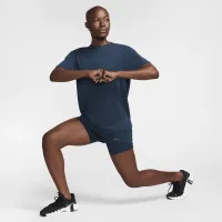 Nike One Relaxed жіноча Dri-FIT Short-Sleeve Top блакитний