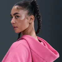 Nike Sportswear Phoenix Fleece женская Over-оверсайз Толстовка с капюшоном Pink