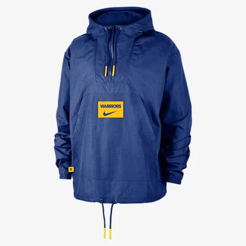 Golden State Warriors Club Courtside чоловічі Nike NBA Anorak блакитний