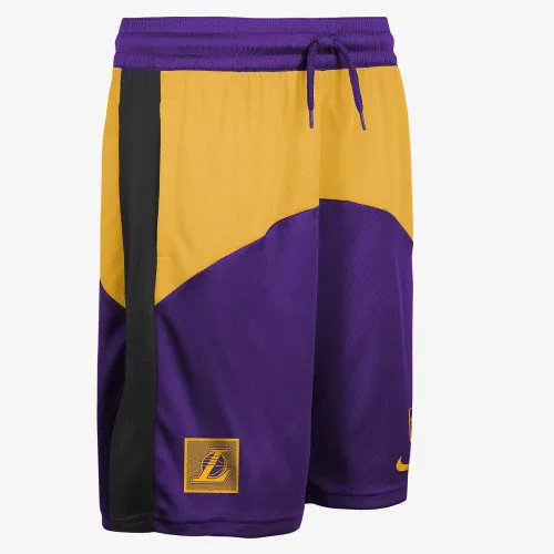 Los Angeles Lakers Starting 5 Big детские Nike Dri-FIT NBA шорты цвет фиолетовый