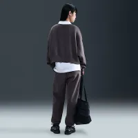 Nike Sportswear Phoenix Fleece женская Over-оверсайз Crew-Neck свитшот цвет серый