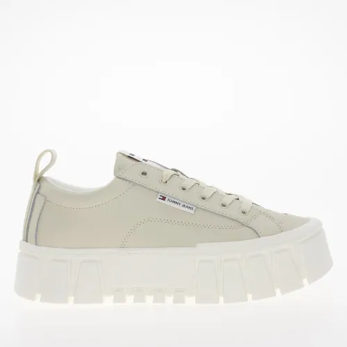Кросівки Tommy Jeans Vulc Flatform LC Leather EN0EN02610-ACG - Бежевий