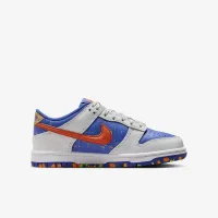 Nike Dunk Low Big детские Кроссовки цвет серый