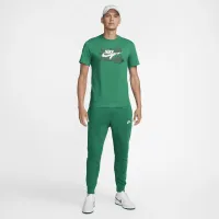 Nike Club мужские футболка цвет зеленый