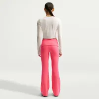 Nike Sportswear Chill Knit женская Mid-Rise Tight Ribbed Pants Pink