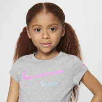 Nike Little дитячі Tee and Flare лосіни комплект Pink