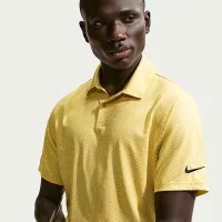 Nike Velocity чоловічі Dri-FIT для гольфу Polo Yellow