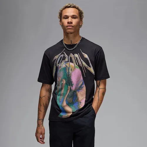 Nike Jordan Sport мужские Dri-FIT футболка цвет черный