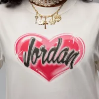 Nike Jordan женская футболка цвет белый