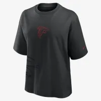 Atlanta Falcons Boxy жіноча Nike NFL футболка колір чорний