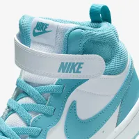 Nike Court Borough Mid 2 Little дитячі Кросівки колір білий