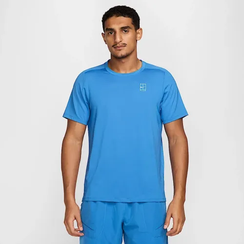 NikeCourt Advantage чоловічі Dri-FIT Tennis Top блакитний