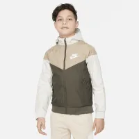 Nike Sportswear Windrunner Big детские Hooded Куртка цвет серый