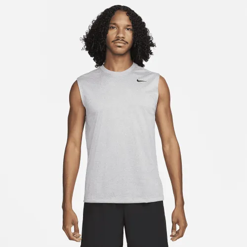 Nike Dri-FIT Legend чоловічі Sleeveless Fitness футболка колір сірий