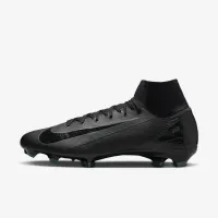 Nike Mercurial Superfly 10 Pro FG High-Top футбольні бутси колір чорний