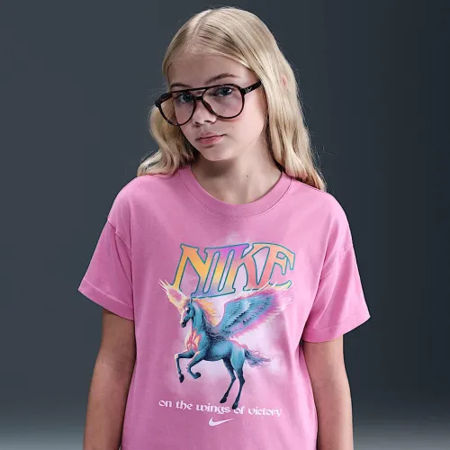 Nike Sportswear Big дитячі (Girls') футболка Pink