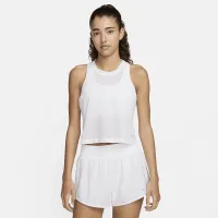 Nike One Classic Breathe женская Dri-FIT Cropped Tank Top цвет белый