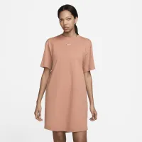 Nike Sportswear Chill Knit женская оверсайз футболка Костюм цвет коричневый