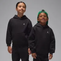 Nike Jordan Brooklyn Fleece Little дитячі 2-Piece Pullover Толстовка з капюшоном комплект колір чорний