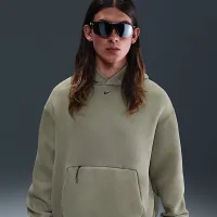 Nike Tech чоловічі Fleece Толстовка з капюшоном колір зелений