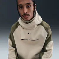 Nike Tech Boreas чоловічі оверсайз Толстовка з капюшоном колір коричневий