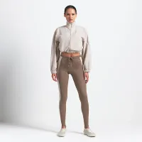 NikeSKIMS Woven Nylon женская Crop Куртка цвет коричневый