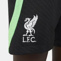 Liverpool FC Strike Big дитячі Nike Dri-FIT Knit Soccer шорти колір чорний