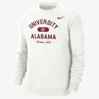 Alabama мужские Nike College Crew-Neck Top цвет белый