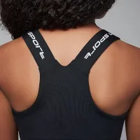 Nike Jordan Dri-FIT Sport Big дитячі Indy Bra колір чорний