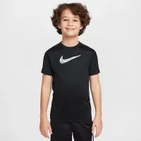 Nike Trophy23 Big детские Dri-FIT Short-Sleeve Top цвет черный