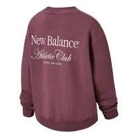 Кофта/футболка New Balance WT51949FDP - бордова