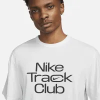 Nike Track Club мужские Dri-FIT Short-Sleeve Running Top цвет белый
