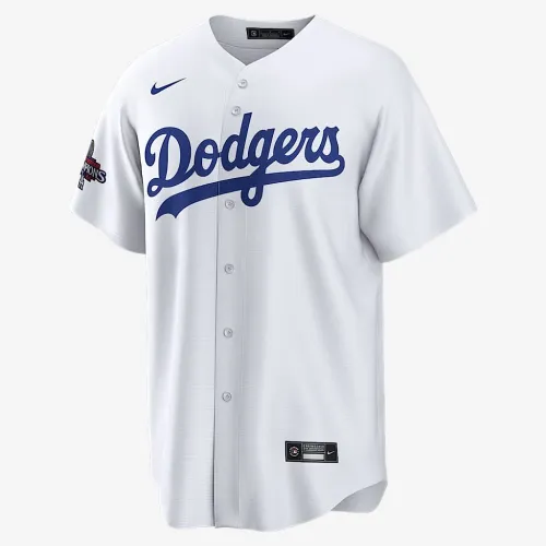 Clayton Kershaw Los Angeles Dodgers 2024 World Series Champions чоловічі Nike MLB Replica Jersey колір білий