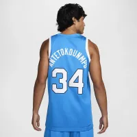 Giannis Antetokounmpo Greece Limited Road чоловічі Nike баскетбольні Replica Jersey блакитний