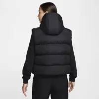 Nike Sportswear Metro Puffer женская Therma-FIT Loose Hooded Vest цвет черный