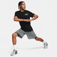 Nike мужские Dri-FIT Fitness футболка цвет черный