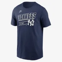 New York Yankees Cooperstown Retro мужские Nike MLB футболка синий