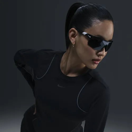 Nike Running Division жіноча Long-Sleeve Running Top колір чорний