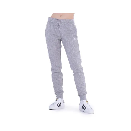 Штаны adidas Essentials Fleece 3-Stripes GV6020 - Серые