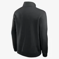 San Francisco Giants Cooperstown мужские Nike MLB 1/2-Zip Crew цвет черный