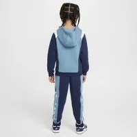 Nike Air Little детские Fleece Pullover and Pants набор синий